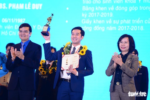 10 thanh niên làm khoa học xuất sắc nhận giải thưởng Quả cầu vàng năm 2020 - Ảnh 1. 10 thanh niên làm khoa học xuất sắc nhận giải thưởng Quả cầu vàng năm 2020 - Ảnh 1.