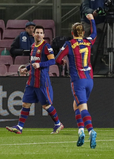 Messi ghi bàn thắng muộn giúp Barca vươn lên... thứ 8 - Ảnh 1. Messi ghi bàn thắng muộn giúp Barca vươn lên... thứ 8 - Ảnh 1.