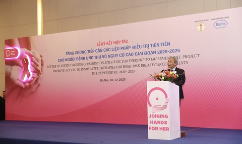 Phối hợp nhiều bên để phát hiện sớm, điều trị sớm cho bệnh nhân ung thư vú - Ảnh 2. Phối hợp nhiều bên để phát hiện sớm, điều trị sớm cho bệnh nhân ung thư vú - Ảnh 2.