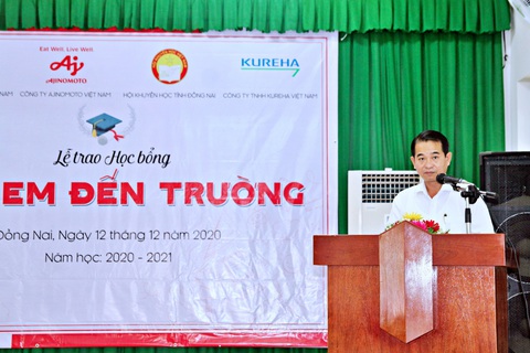 Doanh nghiệp Nhật chia sẻ khó khăn cùng học sinh Đồng Nai - Ảnh 3. Doanh nghiệp Nhật chia sẻ khó khăn cùng học sinh Đồng Nai - Ảnh 3.