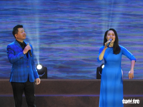 Mỹ Linh, Tùng Dương, Khánh Linh hát về biển, đảo - Ảnh 4. Mỹ Linh, Tùng Dương, Khánh Linh hát về biển, đảo - Ảnh 4.