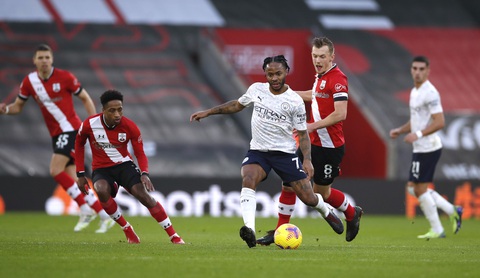 Sterling tỏa sáng, Man City tìm lại niềm vui chiến thắng trước Southampton - Ảnh 1. Sterling tỏa sáng, Man City tìm lại niềm vui chiến thắng trước Southampton - Ảnh 1.