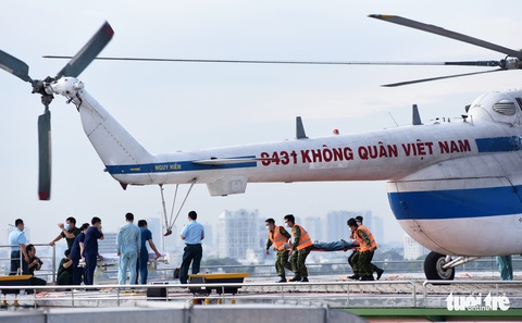 Sân bay cấp cứu bằng trực thăng đầu tiên của Việt Nam đi vào hoạt động - Ảnh 3. Sân bay cấp cứu bằng trực thăng đầu tiên của Việt Nam đi vào hoạt động - Ảnh 3.
