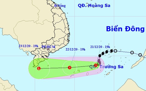 Áp thấp nhiệt đới duy trì cường độ, Trung và Nam Bộ mưa diện rộng - Ảnh 1. Áp thấp nhiệt đới duy trì cường độ, Trung và Nam Bộ mưa diện rộng - Ảnh 1.