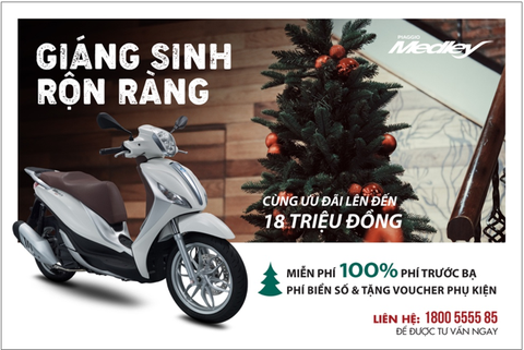 Tại sao đây là thời điểm vàng sắm xe sang Vespa & Piaggio? - Ảnh 2. Tại sao đây là thời điểm vàng sắm xe sang Vespa & Piaggio? - Ảnh 2.