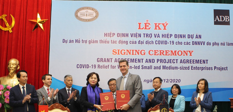 Thêm 5 triệu USD hỗ trợ doanh nghiệp vừa và nhỏ do phụ nữ làm chủ - Ảnh 1. Thêm 5 triệu USD hỗ trợ doanh nghiệp vừa và nhỏ do phụ nữ làm chủ - Ảnh 1.