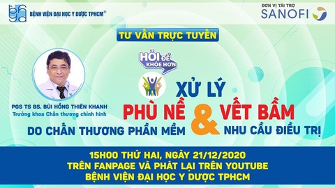 Xử lí phù nề, vết bầm do chấn thương phần mềm như thế nào cho hiệu quả? - Ảnh 1. Xử lí phù nề, vết bầm do chấn thương phần mềm như thế nào cho hiệu quả? - Ảnh 1.
