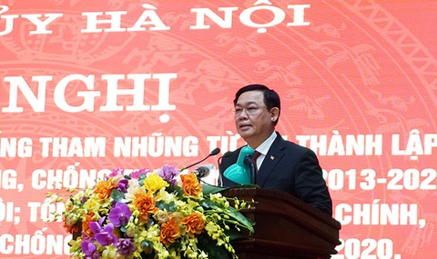 Bí thư Hà Nội Vương Đình Huệ: ‘Minh bạch trong quản lý để không thể tham nhũng’ - Ảnh 1. Bí thư Hà Nội Vương Đình Huệ: ‘Minh bạch trong quản lý để không thể tham nhũng’ - Ảnh 1.