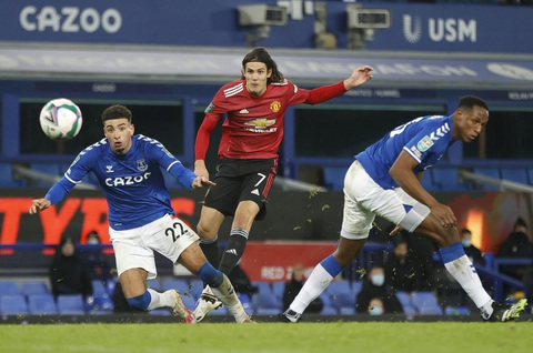 Bùng nổ những phút cuối, Man Utd đánh bại Everton và đi tiếp ở Cúp Liên đoàn - Ảnh 3. Bùng nổ những phút cuối, Man Utd đánh bại Everton và đi tiếp ở Cúp Liên đoàn - Ảnh 3.