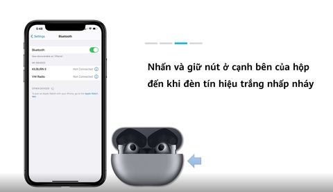 Hướng dẫn kết nối tai nghe Huawei Freebuds Pro trên Android và iOS - Ảnh 3. Hướng dẫn kết nối tai nghe Huawei Freebuds Pro trên Android và iOS - Ảnh 3.