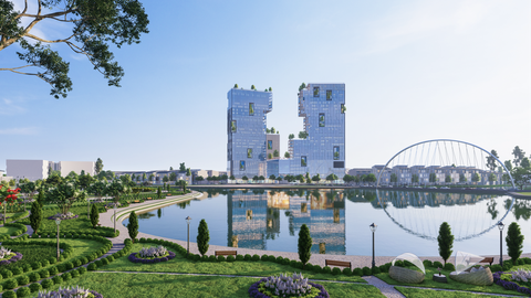 Ecopark xây tháp đôi cao nhất Hải Dương - Ảnh 2. Ecopark xây tháp đôi cao nhất Hải Dương - Ảnh 2.