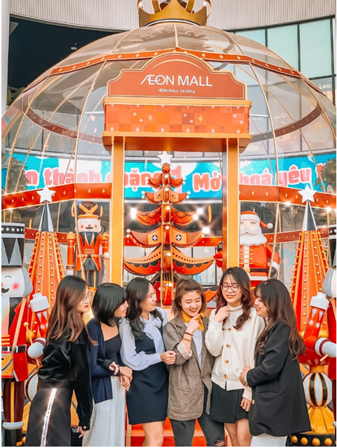 Đến AEON MALL Hà Đông đón niềm vui lấy may cho năm mới - Ảnh 5. Đến AEON MALL Hà Đông đón niềm vui lấy may cho năm mới - Ảnh 5.