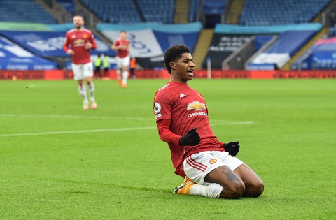 Man Utd bị Leicester cầm chân sau hai lần dẫn trước - Ảnh 1. Man Utd bị Leicester cầm chân sau hai lần dẫn trước - Ảnh 1.