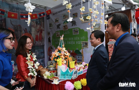 300 thanh niên tiêu biểu ASEAN dự ngày hội hợp tác tại Hà Nội - Ảnh 1. 300 thanh niên tiêu biểu ASEAN dự ngày hội hợp tác tại Hà Nội - Ảnh 1.