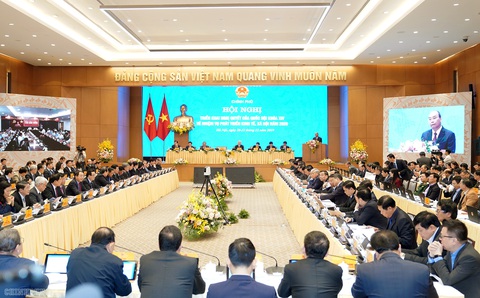 Tổng bí thư, Chủ tịch nước Nguyễn Phú Trọng dự hội nghị Chính phủ với địa phương - Ảnh 2. Tổng bí thư, Chủ tịch nước Nguyễn Phú Trọng dự hội nghị Chính phủ với địa phương - Ảnh 2.