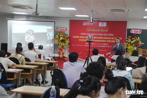 ĐH Duy Tân nhận phòng thực hành kỹ năng điều dưỡng đối tác Nhật tài trợ - Ảnh 1. ĐH Duy Tân nhận phòng thực hành kỹ năng điều dưỡng đối tác Nhật tài trợ - Ảnh 1.