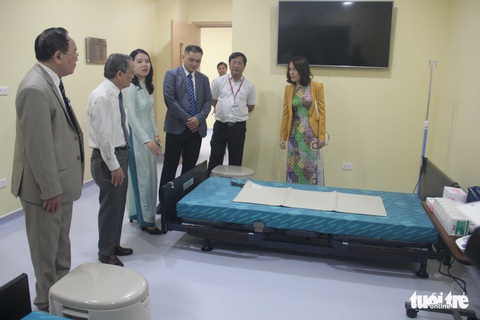 ĐH Duy Tân nhận phòng thực hành kỹ năng điều dưỡng đối tác Nhật tài trợ - Ảnh 2. ĐH Duy Tân nhận phòng thực hành kỹ năng điều dưỡng đối tác Nhật tài trợ - Ảnh 2.