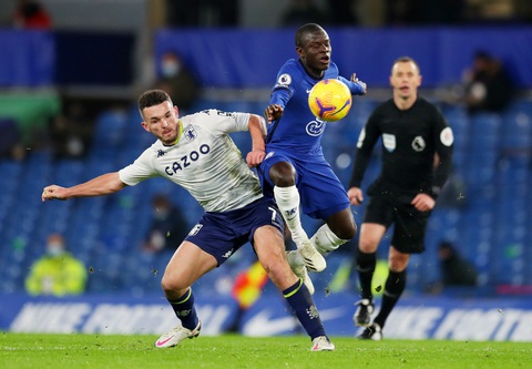 Bàn thắng gây tranh cãi của Aston Villa khiến Chelsea mất chiến thắng - Ảnh 1. Bàn thắng gây tranh cãi của Aston Villa khiến Chelsea mất chiến thắng - Ảnh 1.
