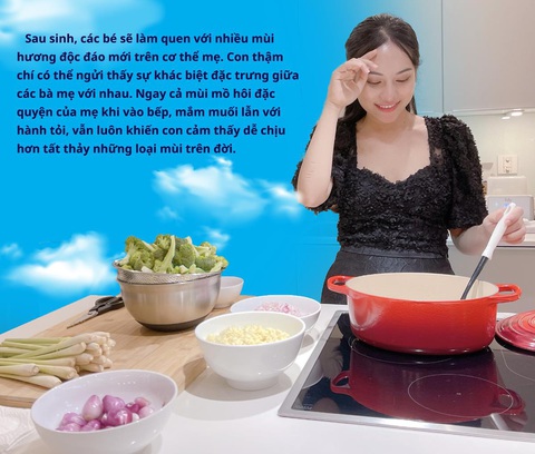Sara Lưu chọn những mùi ngọt ngào quen thuộc cho con - Ảnh 4. Sara Lưu chọn những mùi ngọt ngào quen thuộc cho con - Ảnh 4.