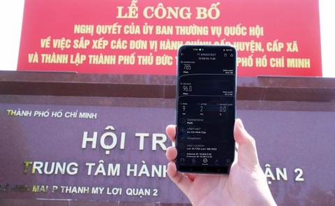 Vinaphone và Viettel phát sóng 5G tại khu vực thuộc Thành phố Thủ Đức - Ảnh 1. Vinaphone và Viettel phát sóng 5G tại khu vực thuộc Thành phố Thủ Đức - Ảnh 1.