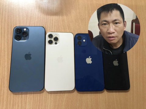 Người đàn ông cầm dao vào cửa hàng FPT cướp 4 chiếc iPhone 12 - Ảnh 1. Người đàn ông cầm dao vào cửa hàng FPT cướp 4 chiếc iPhone 12 - Ảnh 1.
