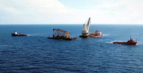 Vietsovpetro chủ động chế tạo, đóng giàn dầu khí trong đại dịch COVID-19 - Ảnh 2. Vietsovpetro chủ động chế tạo, đóng giàn dầu khí trong đại dịch COVID-19 - Ảnh 2.