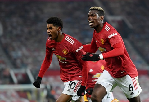 Rashford tỏa sáng giúp Man Utd hạ Wolverhampton ở phút 90+3 - Ảnh 2. Rashford tỏa sáng giúp Man Utd hạ Wolverhampton ở phút 90+3 - Ảnh 2.