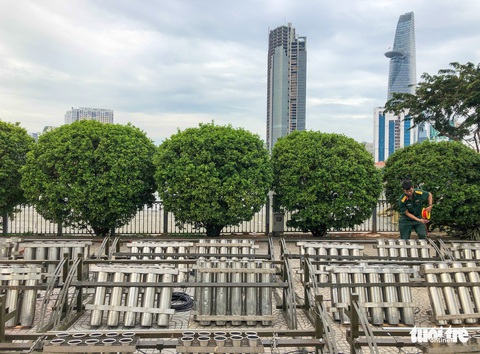 Toàn cảnh trận địa pháo hoa sẵn sàng đón năm mới 2021 tại TP.HCM - Ảnh 8. Toàn cảnh trận địa pháo hoa sẵn sàng đón năm mới 2021 tại TP.HCM - Ảnh 8.