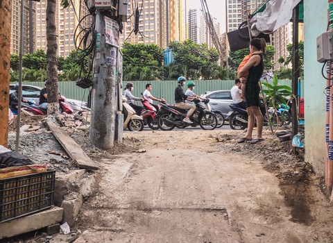 Nâng đường Nguyễn Hữu Cảnh: đã tính phương án không để dân thiệt - Ảnh 4. Nâng đường Nguyễn Hữu Cảnh: đã tính phương án không để dân thiệt - Ảnh 4.