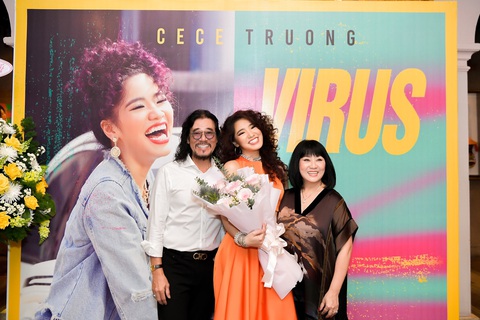 Con gái Cẩm Vân, Khắc Triệu ra mắt Virus - Ảnh 1. Con gái Cẩm Vân, Khắc Triệu ra mắt Virus - Ảnh 1.