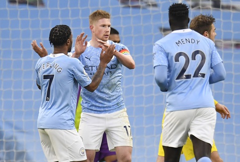 Hạ gục nhanh Fulham, Man City vào top 4 - Ảnh 2. Hạ gục nhanh Fulham, Man City vào top 4 - Ảnh 2.