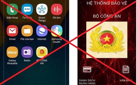 Bộ Công an cảnh báo phần mềm gián điệp đặc biệt nguy hiểm trên điện thoại - Ảnh 1. Bộ Công an cảnh báo phần mềm gián điệp đặc biệt nguy hiểm trên điện thoại - Ảnh 1.