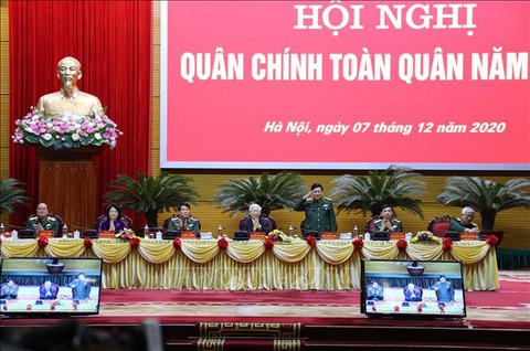 Tổng bí thư, Chủ tịch nước Nguyễn Phú Trọng: Quân đội tuyệt đối không được chủ quan, thỏa mãn - Ảnh 3. Tổng bí thư, Chủ tịch nước Nguyễn Phú Trọng: Quân đội tuyệt đối không được chủ quan, thỏa mãn - Ảnh 3.