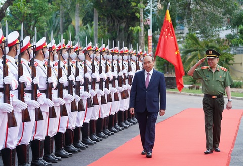 Chùm ảnh: Thủ tướng dự và phát biểu chỉ đạo Hội nghị Công an toàn quốc - Ảnh 1. Chùm ảnh: Thủ tướng dự và phát biểu chỉ đạo Hội nghị Công an toàn quốc - Ảnh 1.