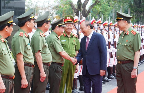 Chùm ảnh: Thủ tướng dự và phát biểu chỉ đạo Hội nghị Công an toàn quốc - Ảnh 2. Chùm ảnh: Thủ tướng dự và phát biểu chỉ đạo Hội nghị Công an toàn quốc - Ảnh 2.