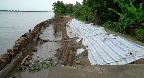 Đồng Tháp: Cử tri kiến nghị đóng mỏ cát khu vực sạt lở - Ảnh 1. Đồng Tháp: Cử tri kiến nghị đóng mỏ cát khu vực sạt lở - Ảnh 1.