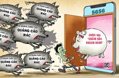 Tin nhắn, cuộc gọi rác: Chặn rồi nào đã được yên! - Ảnh 1. Tin nhắn, cuộc gọi rác: Chặn rồi nào đã được yên! - Ảnh 1.