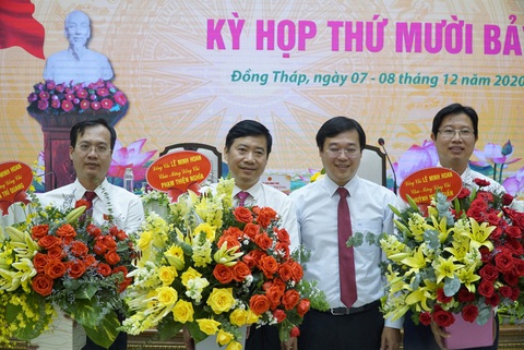 Đồng Tháp bầu mới chủ tịch và hai phó chủ tịch UBND tỉnh - Ảnh 1. Đồng Tháp bầu mới chủ tịch và hai phó chủ tịch UBND tỉnh - Ảnh 1.