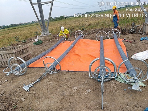 Dự án đường dây 500/220kV Nho Quan - Phủ Lý - Thường Tín nguy cơ bị chậm - Ảnh 1. Dự án đường dây 500/220kV Nho Quan - Phủ Lý - Thường Tín nguy cơ bị chậm - Ảnh 1.