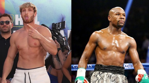 Mayweather đấu biểu diễn với… YouTuber - Ảnh 1. Mayweather đấu biểu diễn với… YouTuber - Ảnh 1.