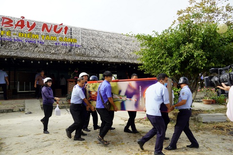 Bắt đầu cưỡng chế công trình trái phép ở Long Sơn, Vũng Tàu - Ảnh 1. Bắt đầu cưỡng chế công trình trái phép ở Long Sơn, Vũng Tàu - Ảnh 1.