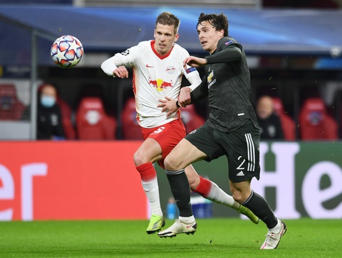 Man United bị Leipzig loại khỏi Champions League - Ảnh 3. Man United bị Leipzig loại khỏi Champions League - Ảnh 3.