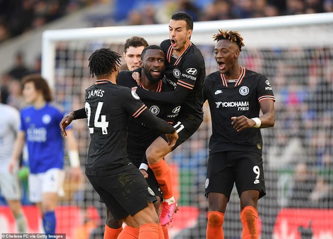 Chelsea và Leicester chia điểm sau màn rượt đuổi tỉ số hấp dẫn - Ảnh 1. Chelsea và Leicester chia điểm sau màn rượt đuổi tỉ số hấp dẫn - Ảnh 1.