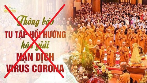 Tu mà hóa giải được dịch corona là quá mê tín, phản khoa học - Ảnh 2. Tu mà hóa giải được dịch corona là quá mê tín, phản khoa học - Ảnh 2.