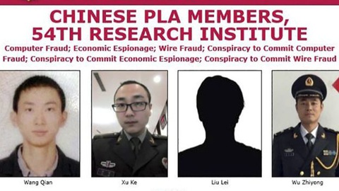 FBI: Quân nhân Trung Quốc đánh cắp dữ liệu 147 triệu người Mỹ - Ảnh 1. FBI: Quân nhân Trung Quốc đánh cắp dữ liệu 147 triệu người Mỹ - Ảnh 1.