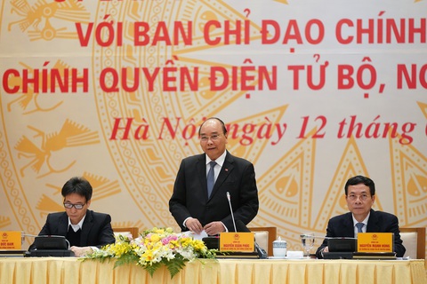 Thủ tướng: Làm tốt chính phủ điện tử giúp ngăn ngừa corona - Ảnh 1. Thủ tướng: Làm tốt chính phủ điện tử giúp ngăn ngừa corona - Ảnh 1.
