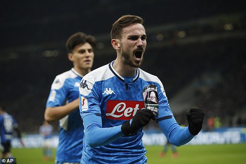 Napoli hạ Inter ở Cúp quốc gia Ý - Ảnh 1. Napoli hạ Inter ở Cúp quốc gia Ý - Ảnh 1.