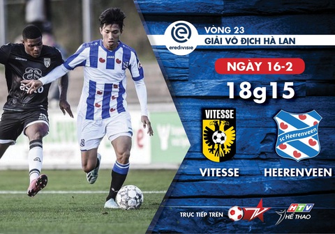 Lịch thi đấu của CLB Heerenveen hôm nay, lại chờ Văn Hậu - Ảnh 1. Lịch thi đấu của CLB Heerenveen hôm nay, lại chờ Văn Hậu - Ảnh 1.