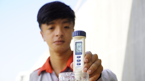 Nhiều nơi ở miền Tây đang hạn, mặn khốc liệt - Ảnh 4. Nhiều nơi ở miền Tây đang hạn, mặn khốc liệt - Ảnh 4.