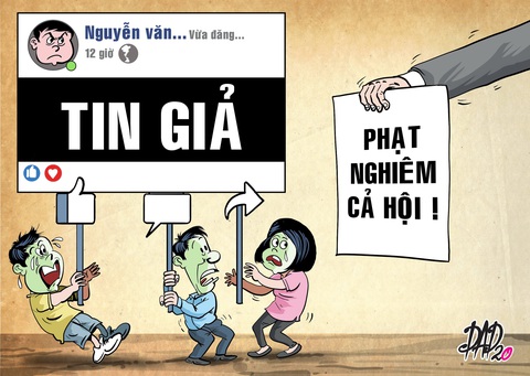 Xử người share tin giả 10-20 triệu đồng là còn thấp - Ảnh 1. Xử người share tin giả 10-20 triệu đồng là còn thấp - Ảnh 1.